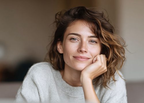 Photo of a woman with rejuvenated youth after eMatrix Eye Rejuvenation